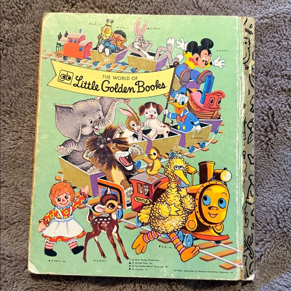 Sesame Street The Together Book Vintage  1971 A Little Golden Book Hardcover